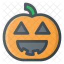 Calabaza Jack Linterna Icono