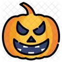 Halloween Miedo Calabaza Icono