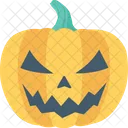 Halloween Calabaza Terrible Icono