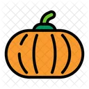 Calabaza Halloween Otono Icono