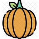 Calabaza Verdura Fibra Icono