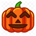 Calabaza Halloween Contra Icono