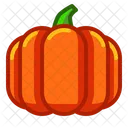 Calabaza Halloween Verdura Icono