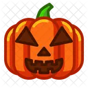 Calabaza Halloween Contra Icono