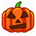 Calabaza Halloween Contra Icono