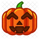 Calabaza Halloween Contra Icono