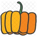 Calabaza Halloween Frutas Icono