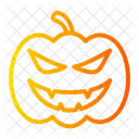 Calabaza Halloween Espeluznante Icon