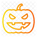 Calabaza Halloween Espeluznante Icon