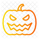 Calabaza Espeluznante Halloween Icon