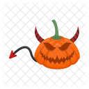 Halloween Espeluznante Calabaza Icon