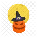 Halloween Espeluznante Calabaza Icon