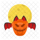 Halloween Espeluznante Calabaza Icon