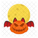 Halloween Espeluznante Calabaza Icon