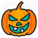 Halloween Miedo Calabaza Icono