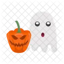 Halloween Espeluznante Calabaza Icon