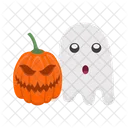 Halloween Espeluznante Calabaza Icon