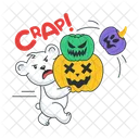 Calabaza De Halloween Calabaza De Halloween Oso De Halloween Icon