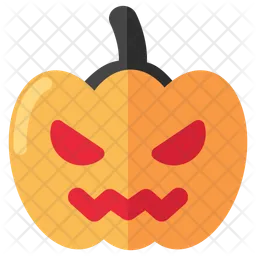 Calabaza de halloween  Icono