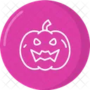 Calabaza De Halloween Icono