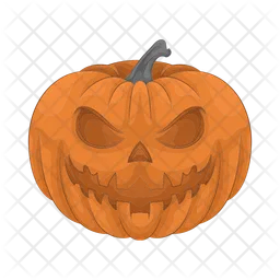 Calabaza de halloween  Icono