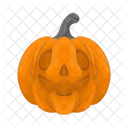 Calabaza de halloween  Icono