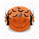 Calabaza de halloween  Icono