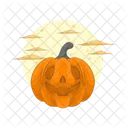 Calabaza de halloween  Icono