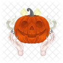 Calabaza de halloween  Icono