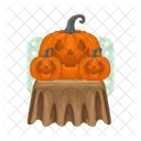 Calabaza de halloween  Icono