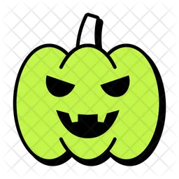 Calabaza de halloween  Icono