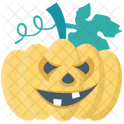 Calabaza de halloween  Icono