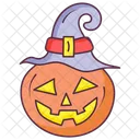 Calabaza de halloween  Icono