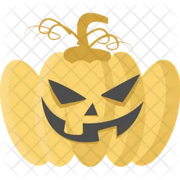 Calabaza de halloween  Icono