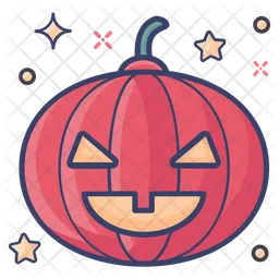 Calabaza de halloween  Icono