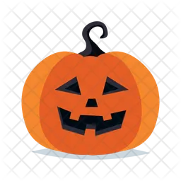 Calabaza de halloween  Icono