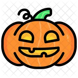 Calabaza de halloween  Icono