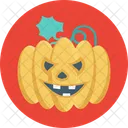 Calabaza Aterrador Temeroso Icono