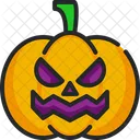 Calabaza de halloween  Icono