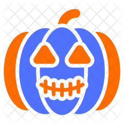 Calabaza de halloween  Icono