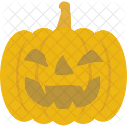 Calabaza de halloween  Icono