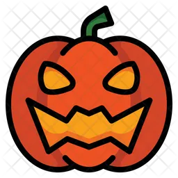 Calabaza de halloween  Icono