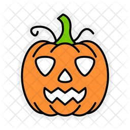 Calabaza de halloween  Icono