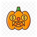 Dinero de calabaza  Icono