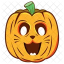 Emoji De Calabaza Calabaza Espeluznante Calabaza Aterradora Icono