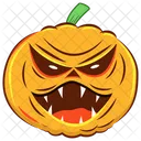 Emoji De Calabaza Calabaza Espeluznante Calabaza Aterradora Icono