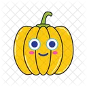 Emoji De Calabaza Icono