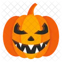 Halloween Miedo Calabaza Icono