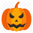 Halloween Miedo Calabaza Icono