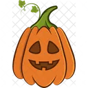 Calabaza feliz  Icono